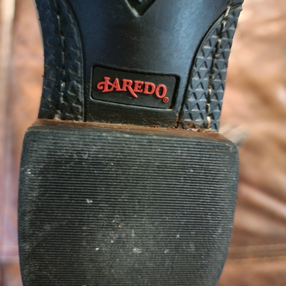 Laredo Brown Leather Western Boots - Picture 12 of 13